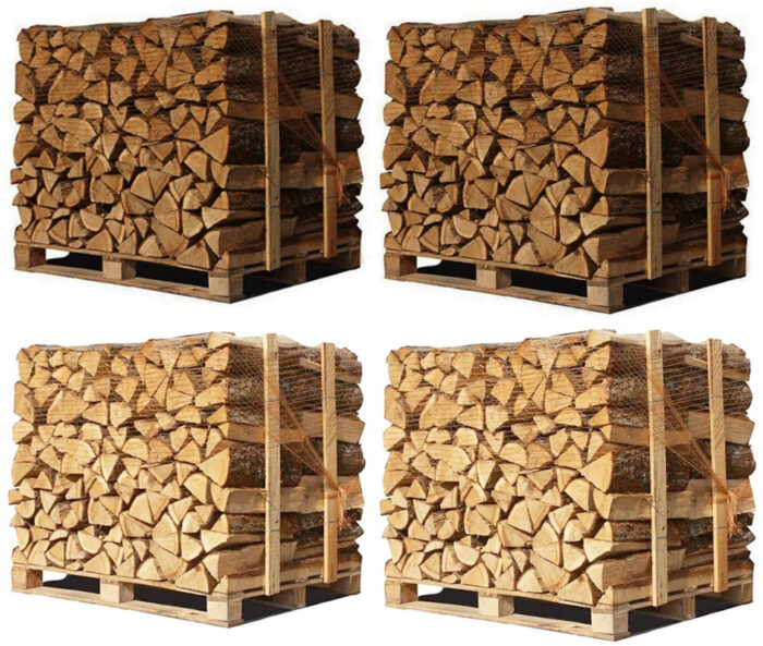 4 Paletten 2 Weißeiche